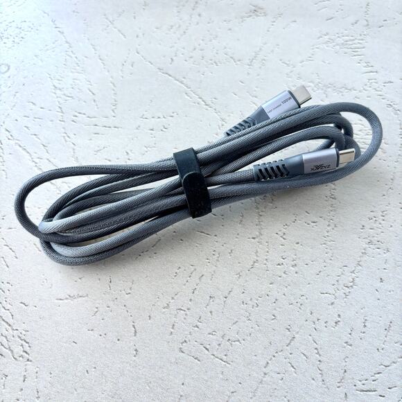 100W Fast Charge USBC Type C Cable - 6FT - Gray - Picture 1 of 1